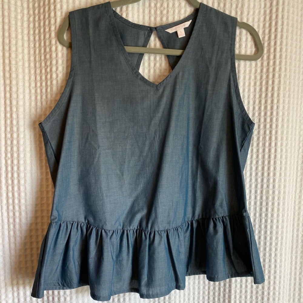 Lauren James Peplum Top